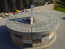 photo of Air India Flight 182 sundial