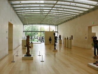 interior photo of Nasher Sculpture Center, Dallas, Texas
