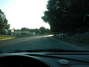 photo of decent visibility of roadway ahead